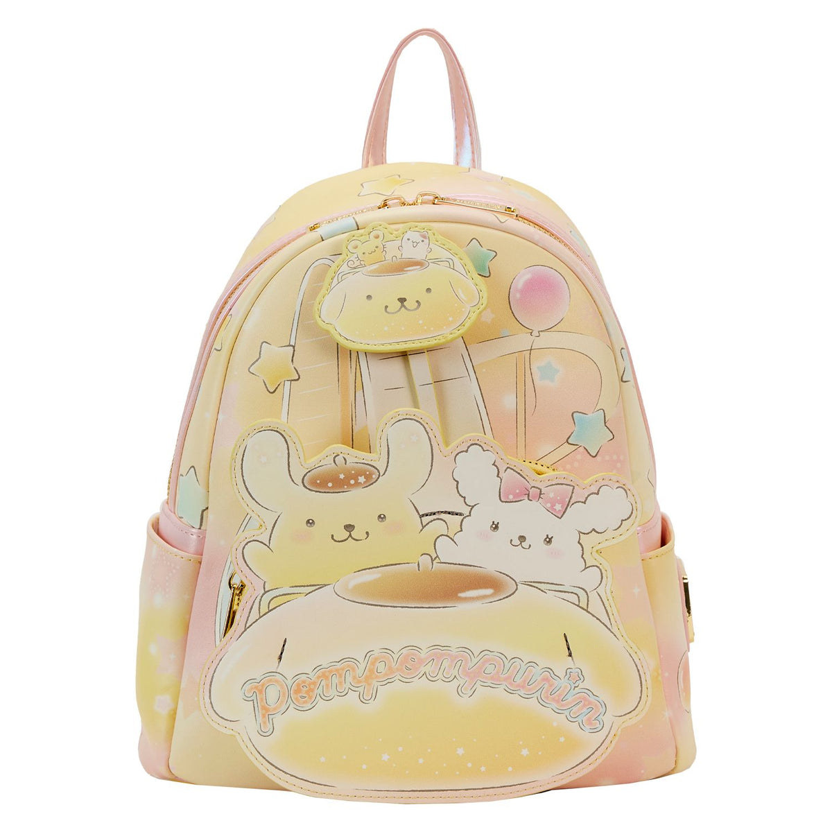 Sanrio Pompopurin Carnival Loungefly Mini Backpack – Under 