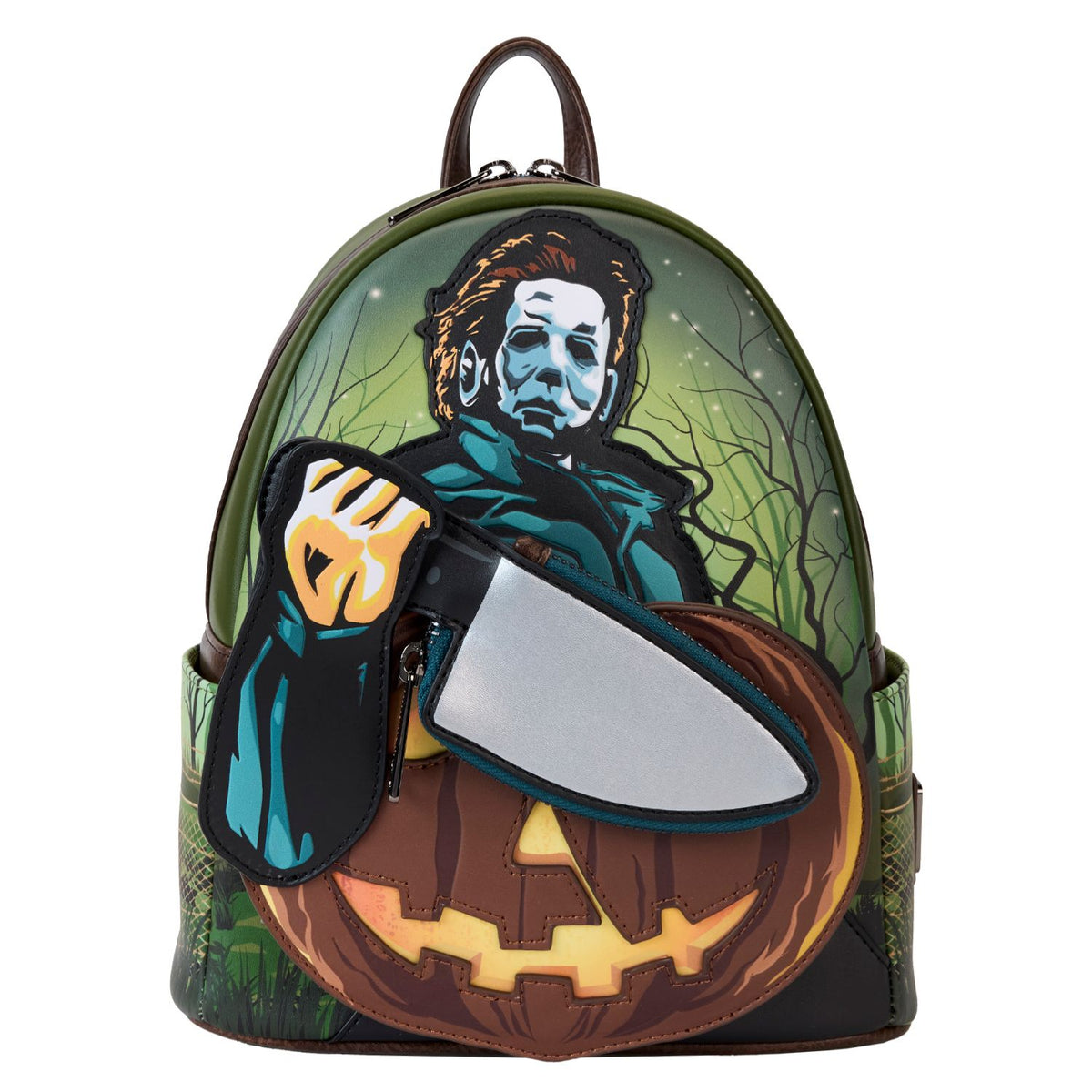 Halloween Michael Loungefly Mini Backpack – Under the Sea  display picture 1