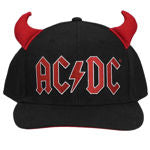 AC/DC Horn Curved Bill Snapback