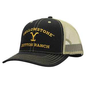 Yellowstone Dutton Ranch Embroidered Trucker