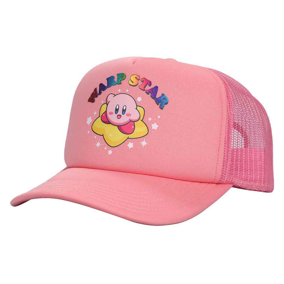 Kirby Warp Star Trucker Hat