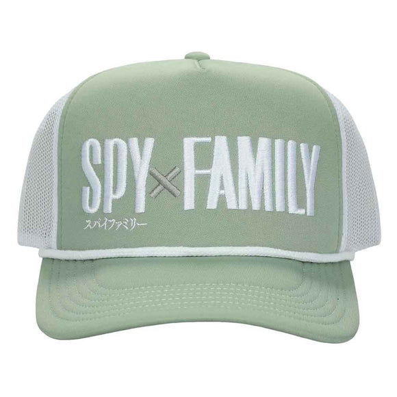 Spy X Family Embroidered Logo Trucker