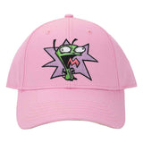 Invader Zim Embroidered Curved Bill Snapback Hat