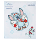 (Pre-Order) Stitch Snow Angel Loungefly 3 inch Collector Box Pin