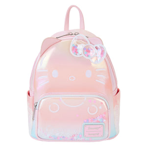 Hello Kitty 50th Anniversary Clear Loungefly Cosplay Mini Backpack