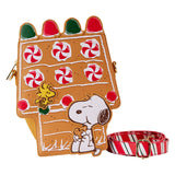 (Pre-Order) Peanuts Snoopy Gingerbread House Loungefly Crossbody