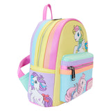 My Little Pony Color Block Loungefly Mini Backpack