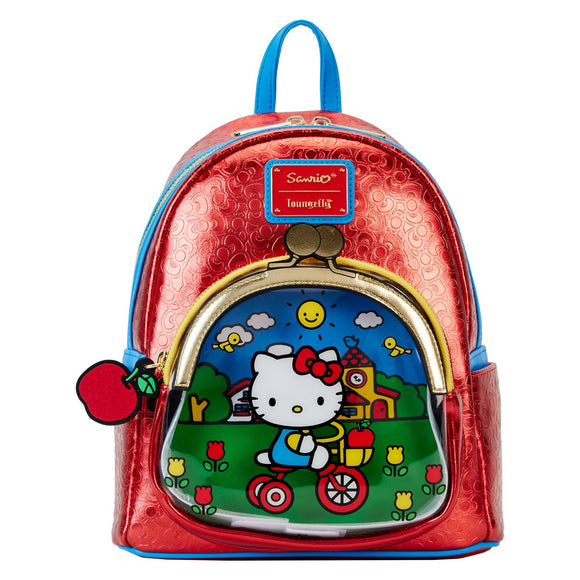 (Pre-Order) Hello Kitty 50th Anniversary Coin Bag Loungefly Mini Backpack