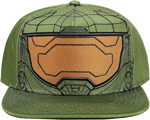Halo Infinite Master Chief Embroidered Cosplay Snapback Hat