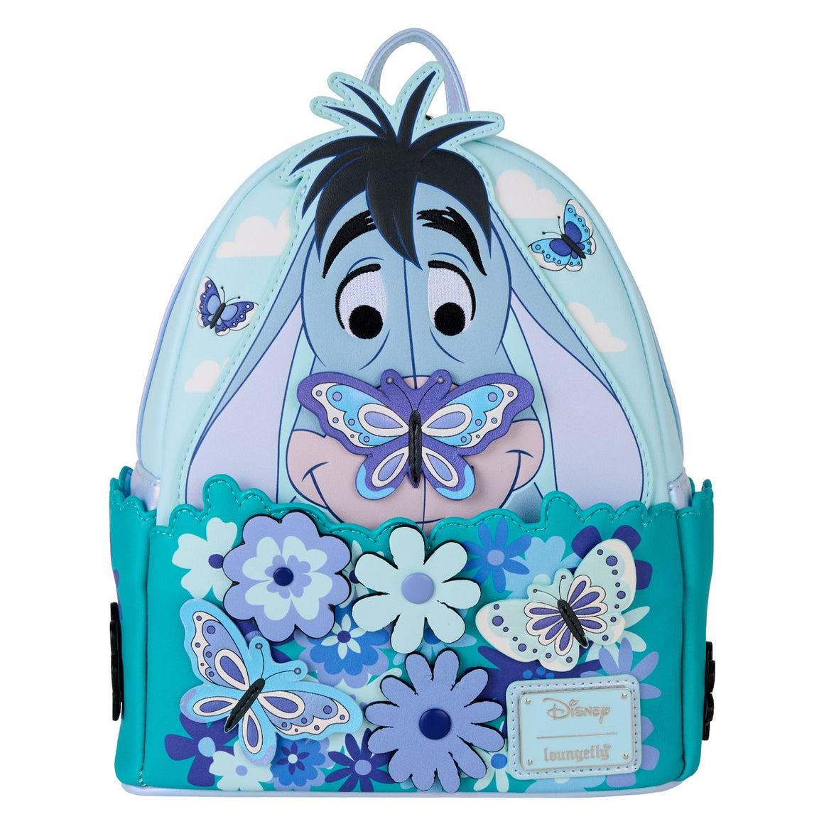 Loungefly Hercules Pain And Panic AOP Mini Mochila – Under The Sea Collectibles Exclusivo – Edición Limitada De Estados Unidos, Verde Azulado, Una Talla, Mini Mochila