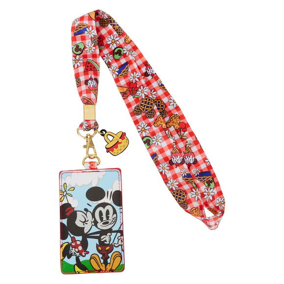 (Pre-Order) Mickey and Friends Picnic Loungefly Lanyard