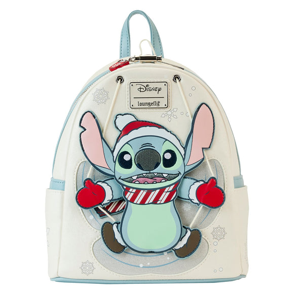 (Pre-Order) Stitch Snow Angel Loungefly Cosplay Mini Backpack
