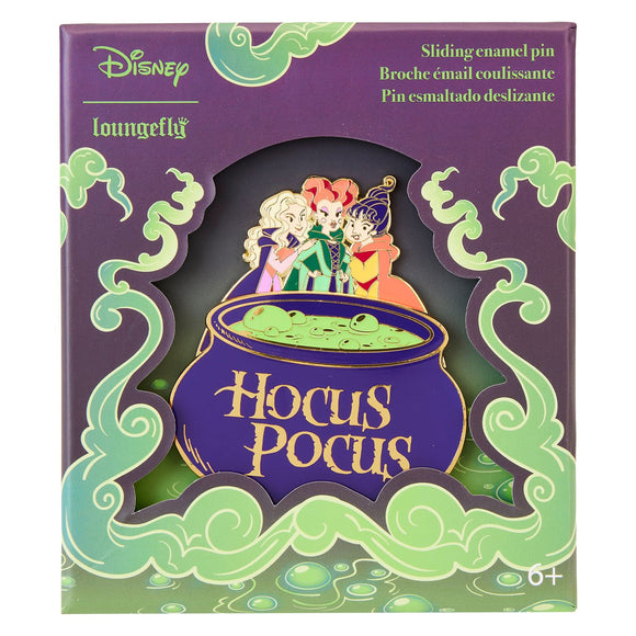 Hocus Pocus Cauldron Loungefly 3 inch Collector Box Pin