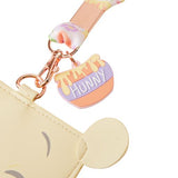 Winnie the Pooh Folk Floral Loungefly Lanyard with Cardholder