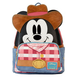 Western Mickey Mouse Cosplay Loungefly Mini Backpack