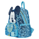 (Pre-Order) Mickey Happy Hanukkah Menorah Loungefly Mini Backpack