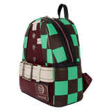 Demon Slayer Tanjiro Cosplay Loungefly Mini Backpack