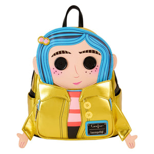 (Pre-Order) Coraline 15th Anniversary Doll Cosplay Loungefly Mini Backpack