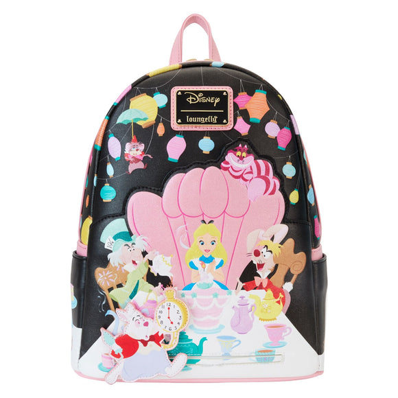 Alice in Wonderland Unbirthday Loungefly Mini Backpack