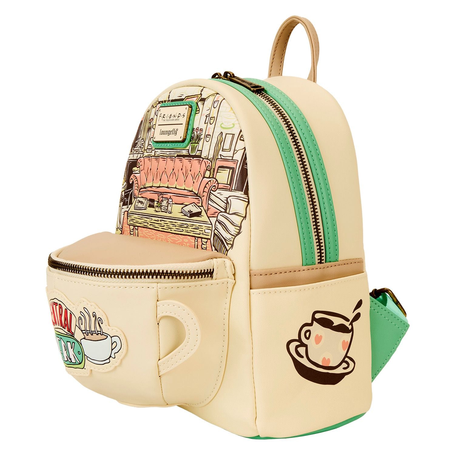 Friends Central Perk Loungefly Mini Backpack – Under the Sea  display picture 1
