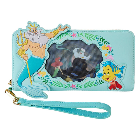 (Pre-Order) The Little Mermaid Princess Lenticular Loungefly Wallet