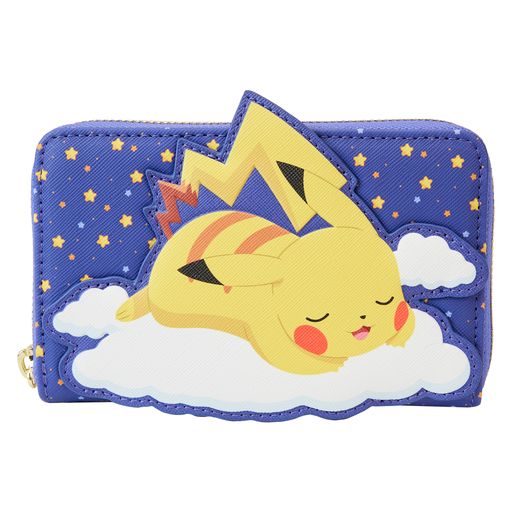 Pokemon Sleeping Pikachu and Friends Loungefly Wallet