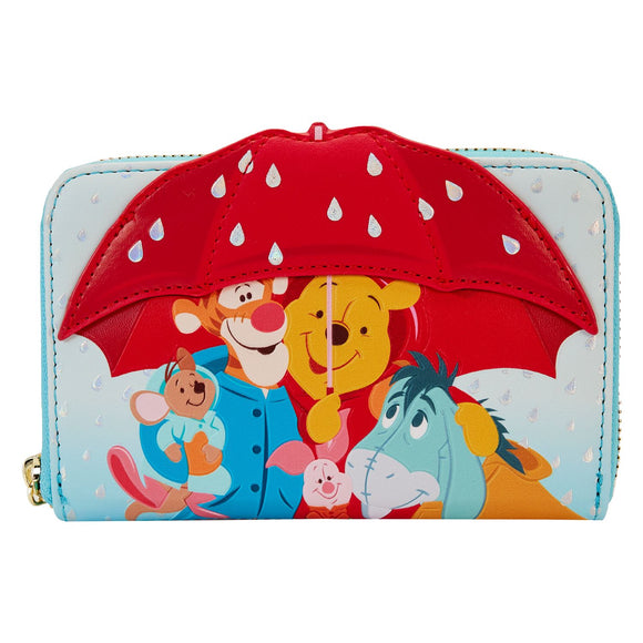 Winnie the Pooh and friends Rainy Day Loungefly Wallet