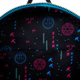 (Pre-Order) Star Wars Neon 70s Loungefly Mini Backpack