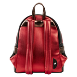 Deadpool Metallic Cosplay Loungefly Mini Backpack