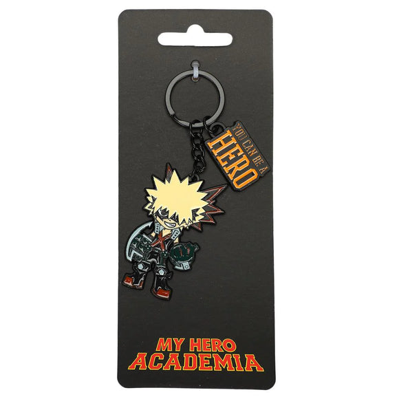 My Hero Academia Bakugo Metal Keychain