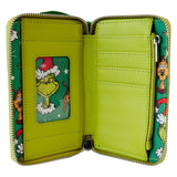 (Pre-Order) Dr Seuss Santa Grinch and Max Loungefly Wallet