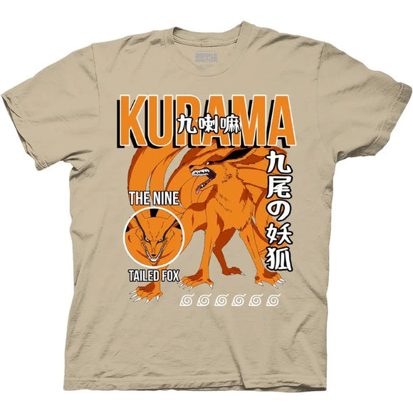 Naruto Shippuden Kurama The Nine Tail Fox T-Shirt