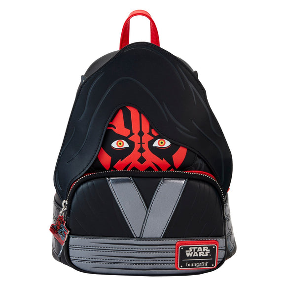 Star Wars Darth Maul 25th Anniversary Loungefly Mini Backpack