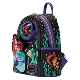 Little Mermaid 35th Anniversary Loungefly Mini Backpack