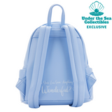 Damaged - Little Mermaid Ariel Sequins Loungefly Mini Backpack (Under the Sea Collectibles Exclusive)
