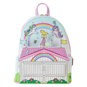 My Little Pony Stable 40th Anniversary Loungefly Mini Backpack