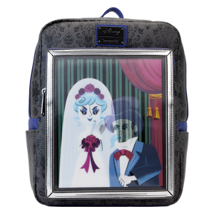 Haunted Mansion Black Widow Bride Loungefly Mini Backpack