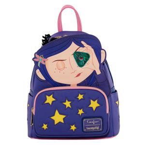 Coraline Stars Cosplay Loungefly Mini Backpack