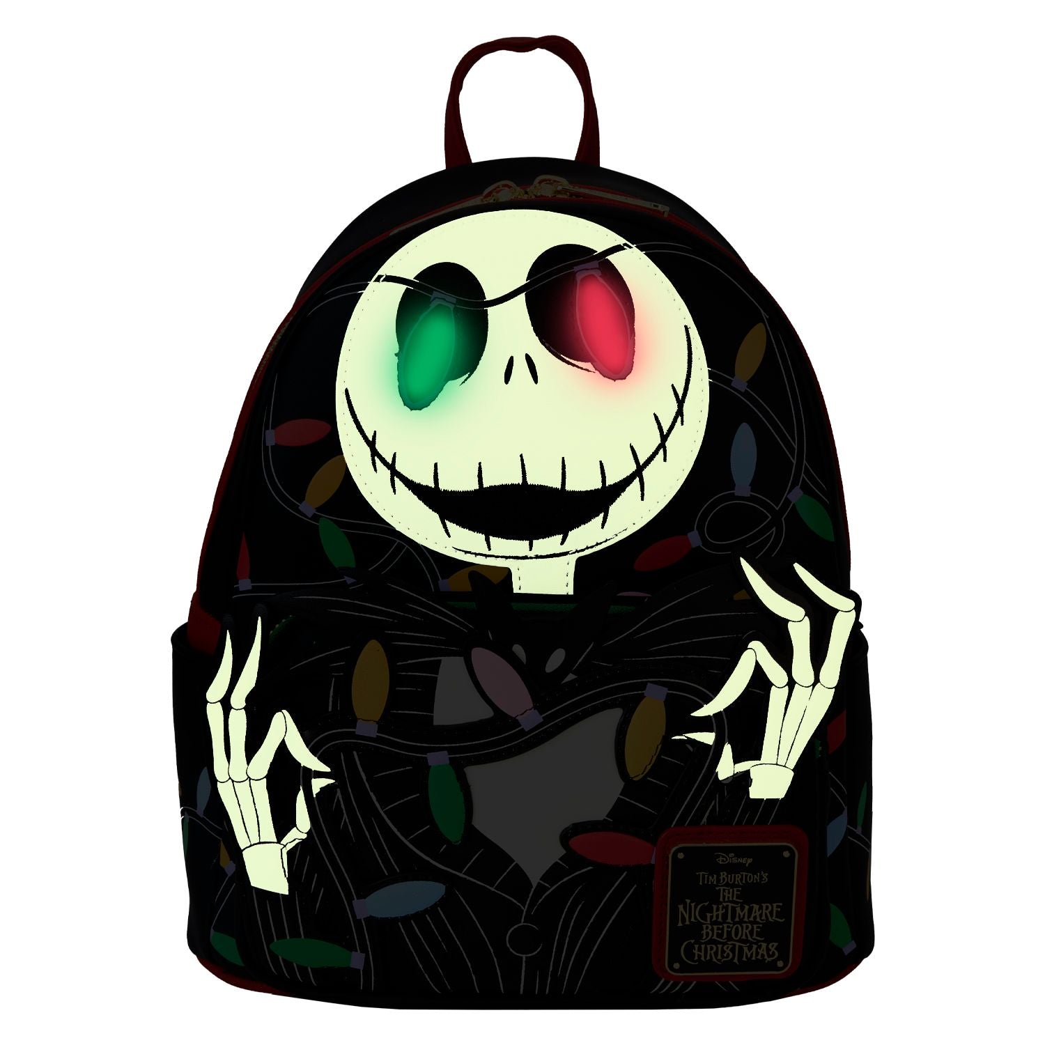 Nightmare Before Christmas Smiling Jack Light-Up Loungefly  display picture 2