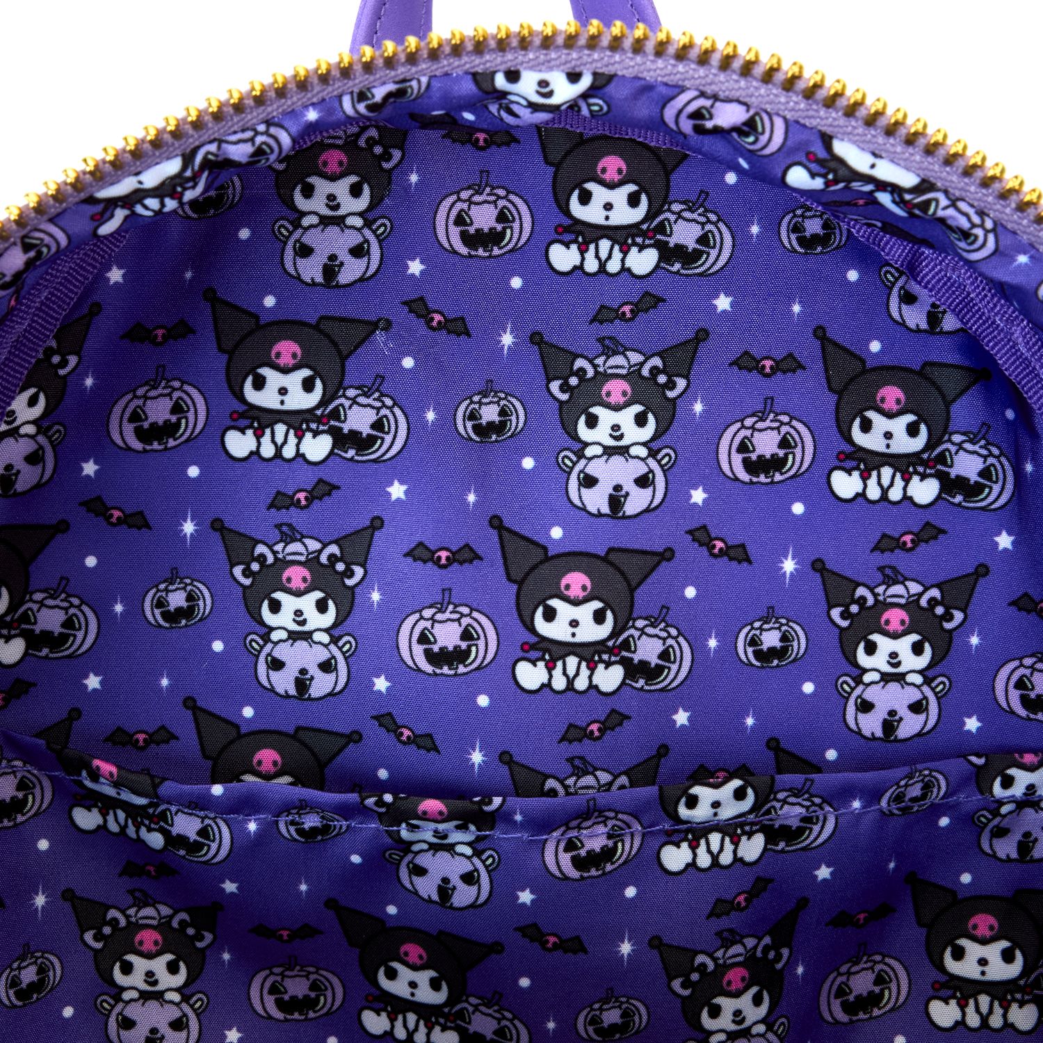 Sanrio Loungefly‎ Kuromi Blueberry Mini Backpack Purse Bag New with Tags Amazon.com: Loungefly Sanrio Kuromi 20Th Anniversary Cameo  main image 4