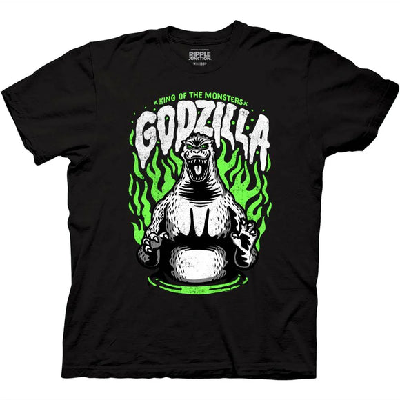 Godzilla Classic Flames T-Shirt