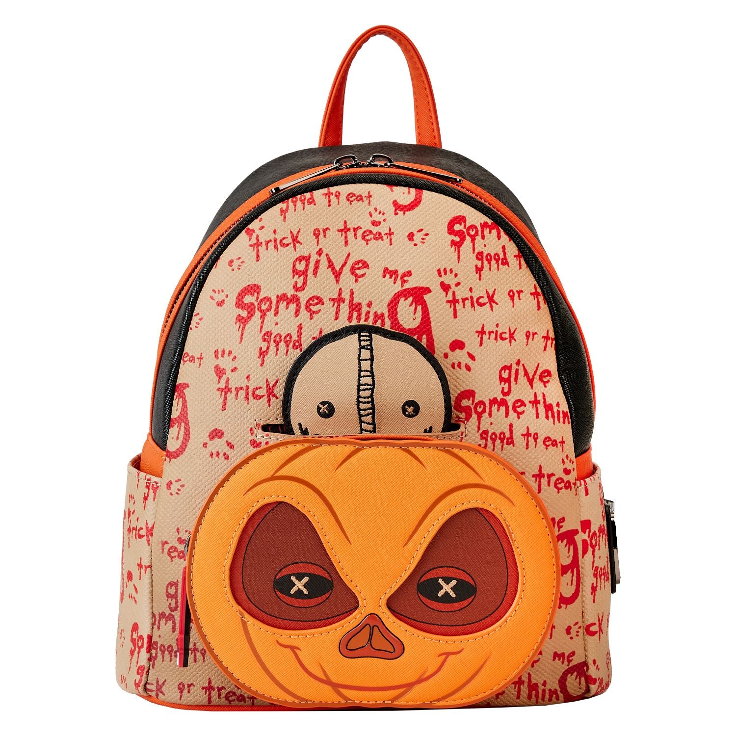 Trick r Treat Pumpkin Loungefly Cosplay Mini Backpack 