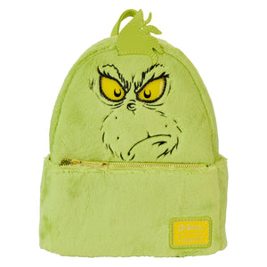 (Pre-Order) Grinch Light Up Cosplay Loungefly Mini Backpack