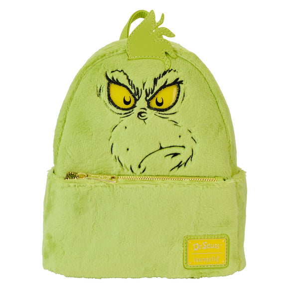 (Pre-Order) Grinch Light Up Cosplay Loungefly Mini Backpack