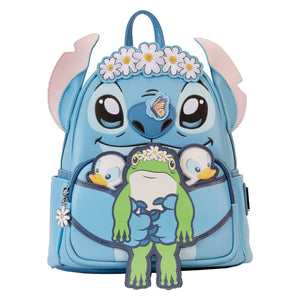 Lilo and Stitch Springtime Stitch Cosplay Loungefly Mini Backpack