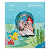 (Pre-Order) The Little Mermaid Princess Lenticular Loungefly 3 inch Collector Box Pin