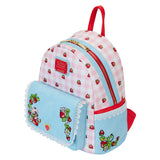 Strawberry Shortcake Denim Pocket Loungefly Mini Backpack
