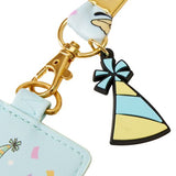 Mickey and Friends Birthday Celebration Loungefly Lanyard with Cardholder