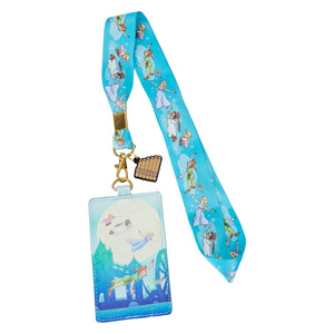 Peter Pan You Can Fly Loungefly Lanyard with Card Holder
