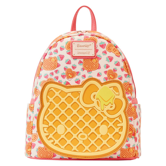 (Pre-Order) Sanrio Hello Kitty Breakfast Waffle Loungefly Mini Backpack